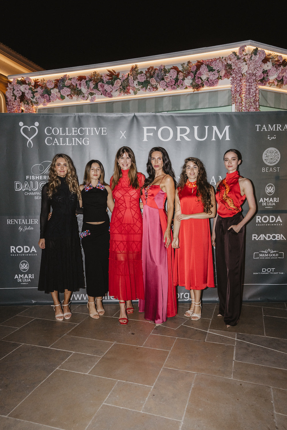 VIKTORIAVARGA on the Runway at the Collective Calling Charity Gala in Marbella