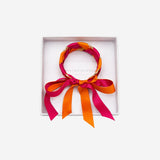 VV SILK RIBBON BRACELET - SUNSET