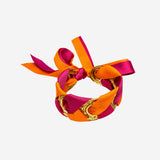 VV SILK RIBBON BRACELET - SUNSET