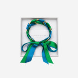 VV SILK RIBBON BRACELET - RAINFOREST