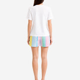 PASTEL STRIPES SHORTS