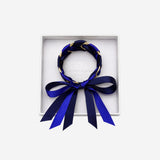 VV SILK RIBBON BRACELET - DEEP SEA