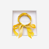 VV SILK RIBBON BRACELET - LEMON PIE