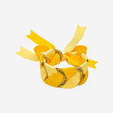 VV SILK RIBBON BRACELET - LEMON PIE