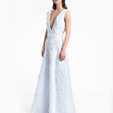 NEOPRENE POMPOM WEDDING DRESS
