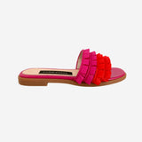 PINK SZALAGOZOTT PAPUCS