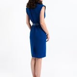 ROYAL BLUE BUSINESS CASUAL DRESS