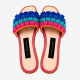AURORA RIBBONED SLIPPERS