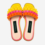 LEMONADE RIBBONED SLIPPERS