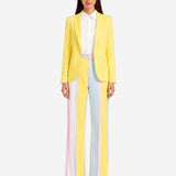 PASTEL STRIPES STRAIGHT LEG PANTS
