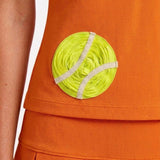 PADEL TOP NARANCSSÁRGA