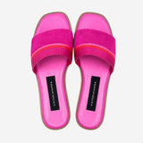 PINK SZALAGOZOTT PAPUCS