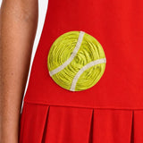 PADEL DRESS RED