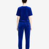 COZY VELVET BLUE PANTS