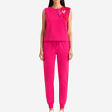 COZY NEOPRENE PINK PANTS