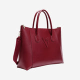 VV SIGNATURE LEATHER SHOPPER BAG