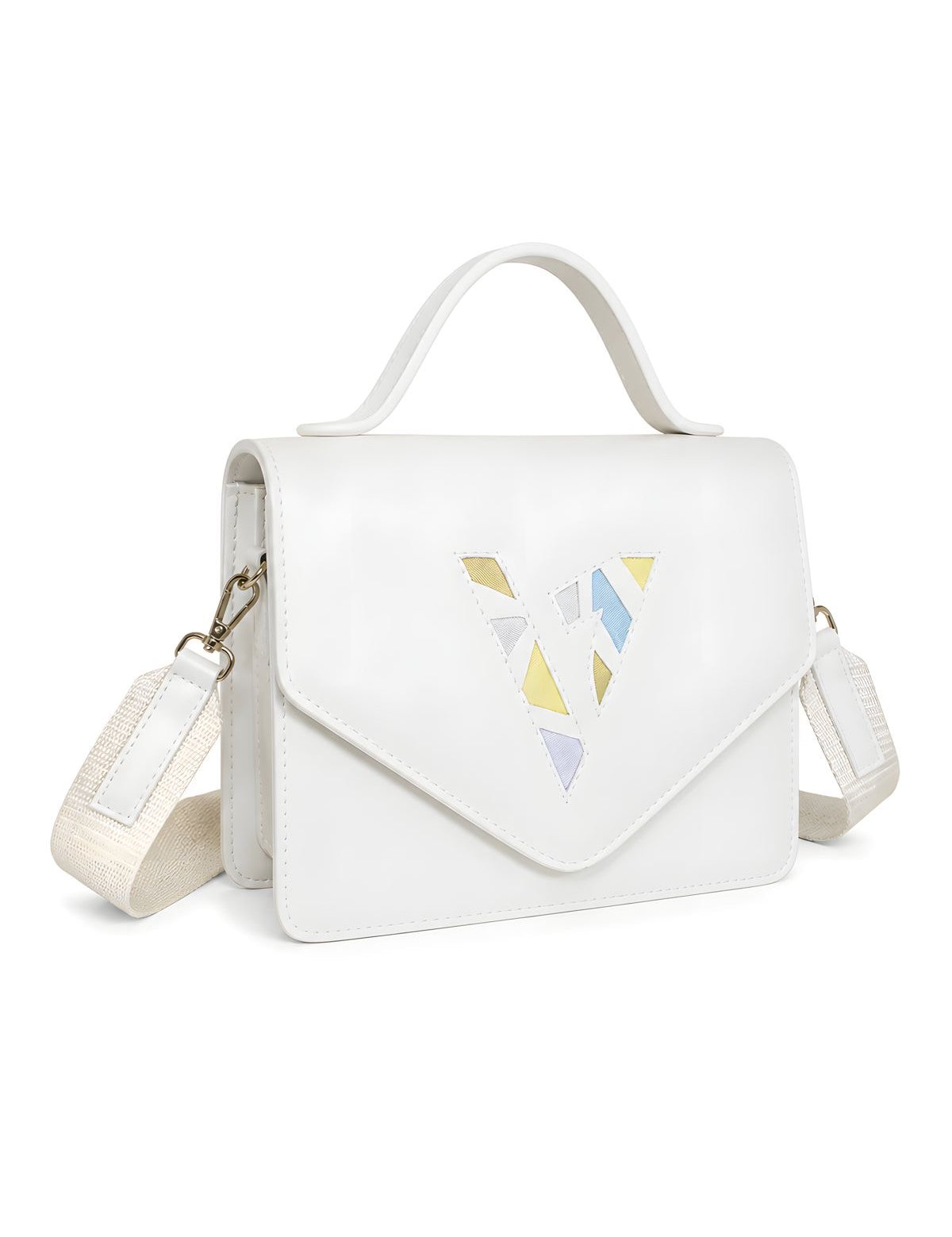 SIGNATURE COLOURFUL 'V' MINI BAG
