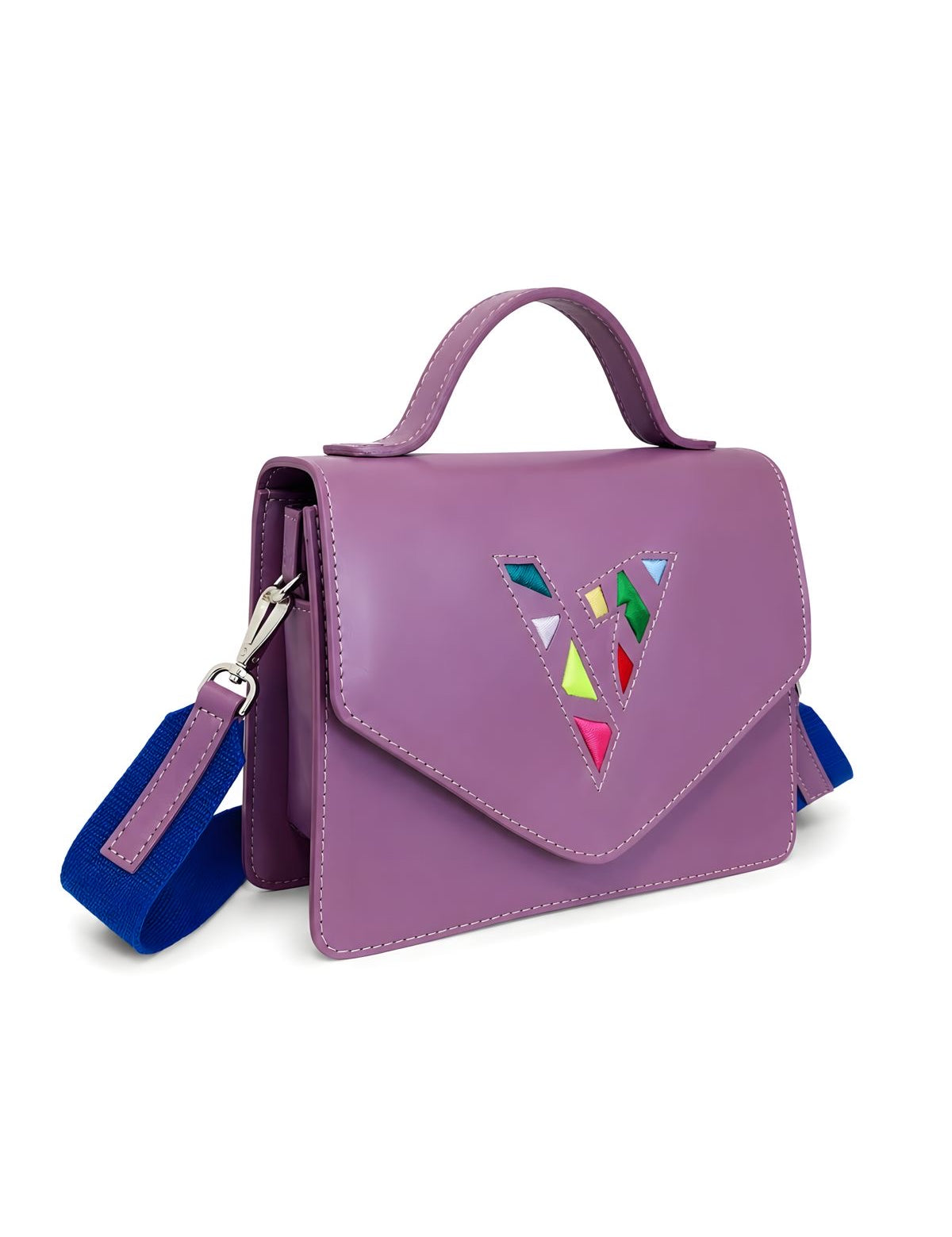 SIGNATURE COLOURFUL 'V' MINI BAG