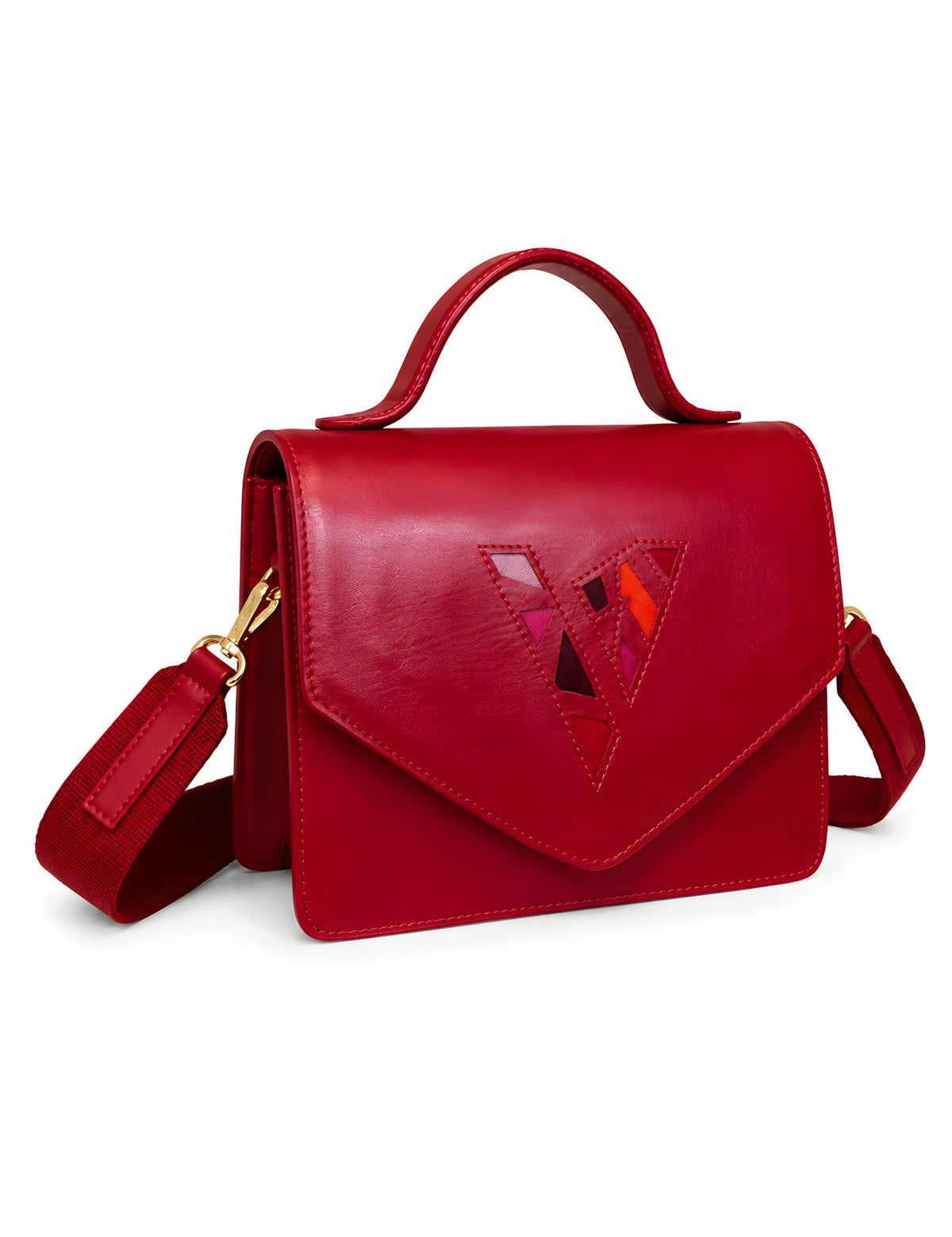 SIGNATURE COLOURFUL 'V' MINI BAG