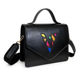 SIGNATURE COLOURFUL 'V' MINI BAG