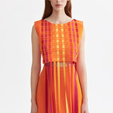 SOLAR NEOPRENE TOP WITH RIBBONS