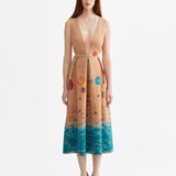 SIGNATURE RIVIERA MIDI DRESS