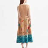 SIGNATURE RIVIERA MIDI DRESS