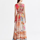 SIGNATURE RIVIERA NEOPRENE MAXI SKIRT