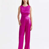 MAGENTA SLEEVELESS TOP
