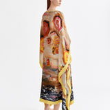RIVIERA YELLOW KAFTAN