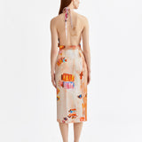 SIGNATURE RIVIERA SILK SKIRT