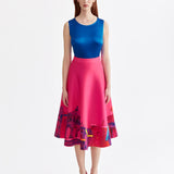 SIGNATURE PINK HAND-PAINTED SKIRT