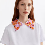 PEARL COLLAR MINI DRESS