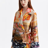 SIGNATURE RIVIERA SILK KIMONO
