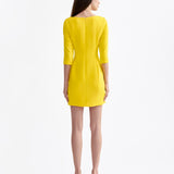 SUNSHINE COTTON MINI DRESS WITH BOWS