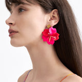 YELLOW FLORAL HARMONY EARRING