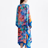 SIGNATURE BLOOM SILK KAFTAN