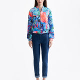 SIGNATURE BLOOM NEOPRÉN BOMBER