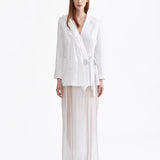 WAVES WHITE BLAZER