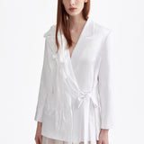 WAVES WHITE BLAZER