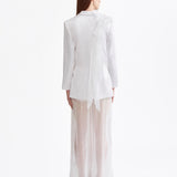 WAVES WHITE BLAZER