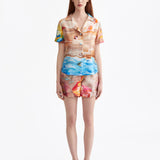 SIGNATURE RIVIERA SILK SHIRT