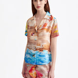 SIGNATURE RIVIERA SILK SHIRT