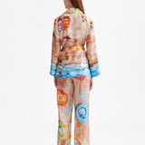 SIGNATURE RIVIERA SILK KIMONO