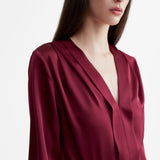 BURGUNDY BLÚZ