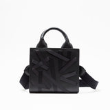 VV SIGNATURE RIBBONED BLACK MINI BAG