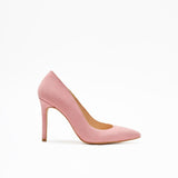 SUEDE BLUSH HIGH HEELS