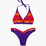 SIGNATURE VV PIROS SZALAGOS HÁROMSZÖG BIKINI