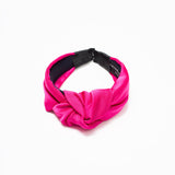 PINK SILK HEADBAND