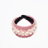 BLUSH RIBBONED HEADBAND
